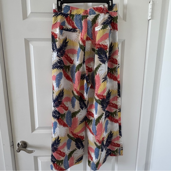 NWT Love + Harmony Tropical Print Flavia Pants - Picture 5 of 8